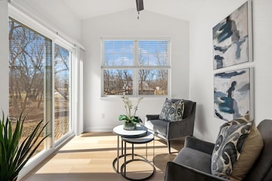 (Photo of a decorated model, actual homes finishes will vary) Look at the sunny four season porch.