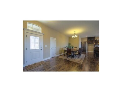 Front door - Hickory wooden floors on main floor