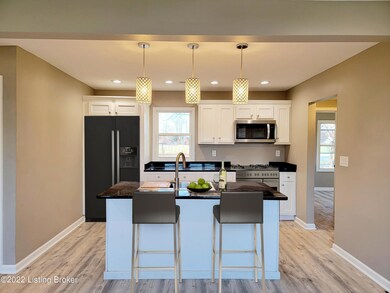 Kitchen-staged