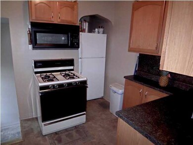 Kitchen with newer counter tops