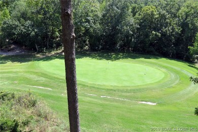 Deck view above the Hidden Lakes 7th green