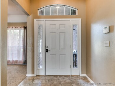 Front door opens to Foyer