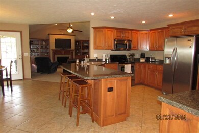 2402 sq ft brick ranch tucked away in a rural subd