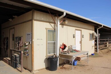 tack room & bunk house in barn