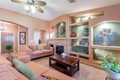 liv room and front door