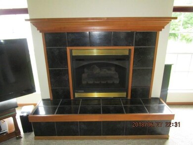 GAS BURNING FIREPLACE TO ENJOY YEAR ROUND NOT JUST