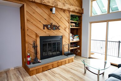 Wood Burning Fireplace