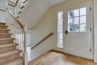 View from formal entry that shows the staircases t