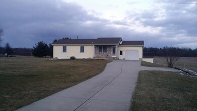 Front view from road