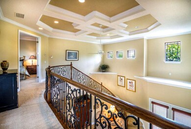 coffered ceiling