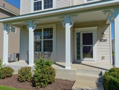 Large front covered porch.