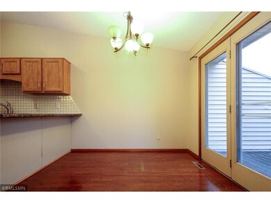 Dining room area located right between the kitchen