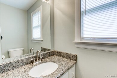 1st Floor Half Bath with Granite.