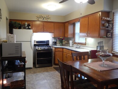 Charming kitchen with dining area