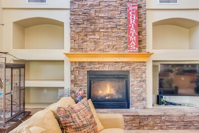 Natural Stone Fireplace