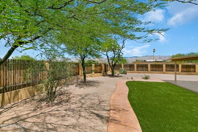 landscaped backyard