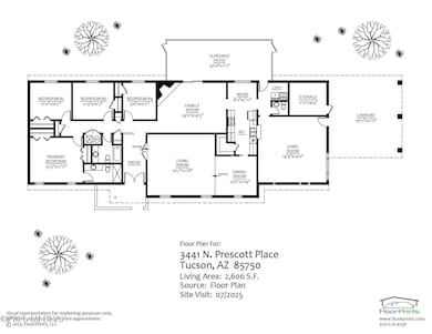 3441 N Prescott Place, Tucson, AZ 85750 - photo 2