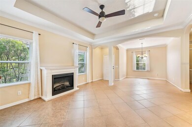 Virtual Staging- empty living area