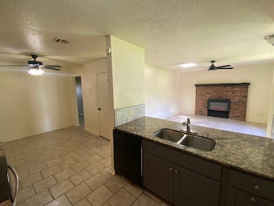 Unit 1020 Living, Kitchen, & Dining Area