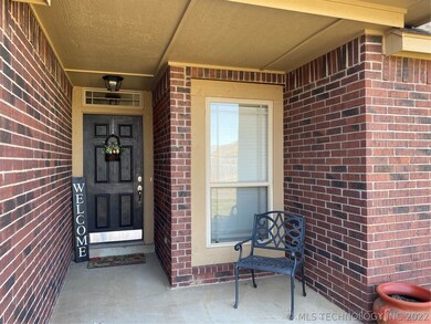 Covered front porch