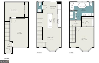 1117 Park Row South SE unit 1117, Atlanta, GA 30312 - photo 3