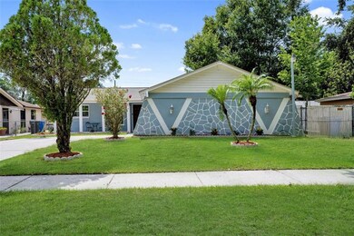 Front View From the Street. The new sod will eventually look like this picture. **DISCLAIMER: We have new sod installed, but the grass does not look this green** 
