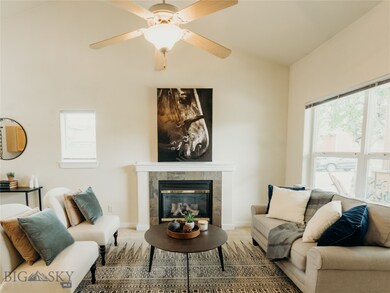 Gas insert with inset media cabinet behind artwork