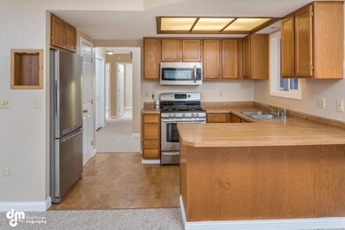 Open kitchen with ample counter space