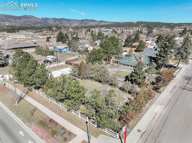 Bird's eye view with a mountain view and a residential view