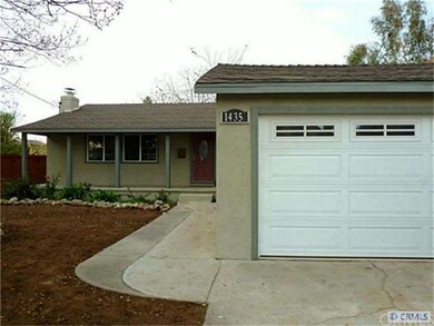 Closer view of home. Front and backyards were also