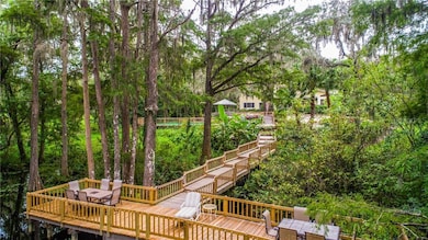 Backyard and deck view