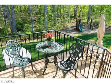 Patio/Deck - Aggregate Patio Overlooking Private B