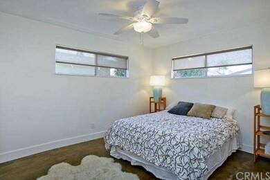 One of the two large bedrooms