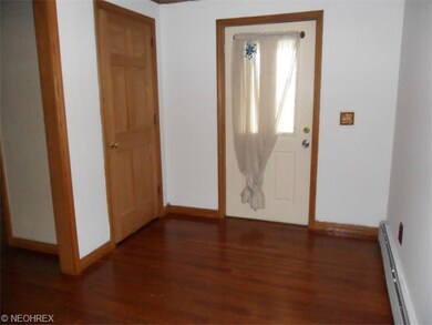 Front door and foyer