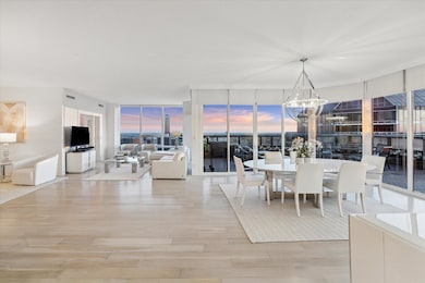 The view from the entryway is truly captivating, e