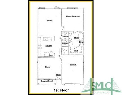 1st Floor Plan.