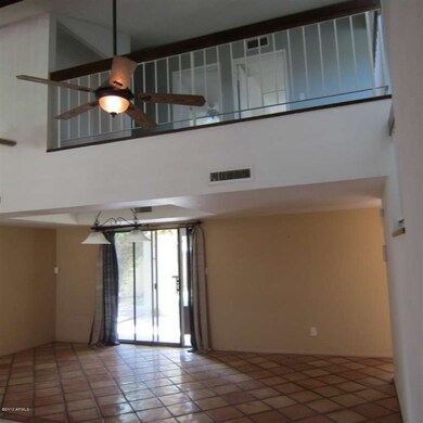 Dining Room with Loft Above