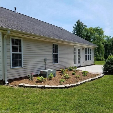 Rear patio