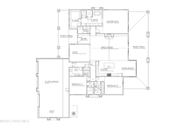 Floor plan PLAN 2555 (PLAN E)-LOT 42A-Mo