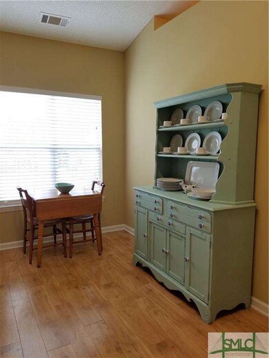 Room in the kitchen for a much larger table for ev