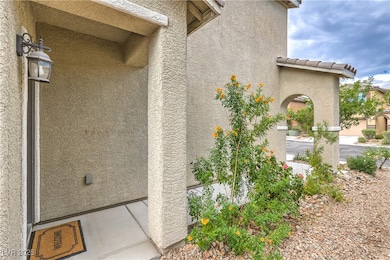 View of home's exterior featuring stucco siding