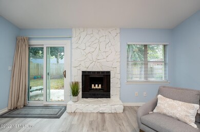 Stone Fireplace