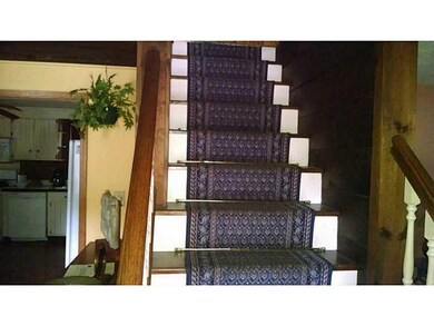 Entry. Ceramic entry floor with stairs to second f