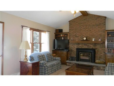 Family Room Separate Family Room w/ stunning Brick