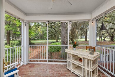 Corner, Screened porch off of Living Room.
