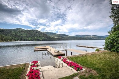 Steps leading down into lake and your 2 bay dock a