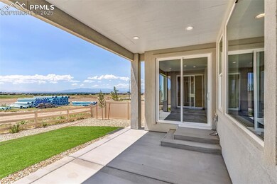 View of patio with fence