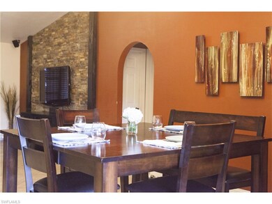 Dining room leads onto the lanai.