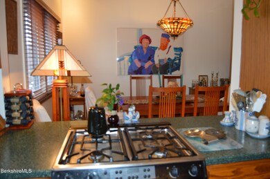 kitchen opening to dining room