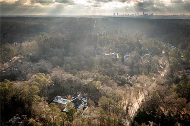 Aerial view of property and surrounding area featu